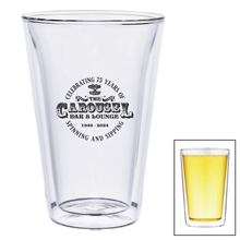 16 oz Double Walled Pint Mixing Glass Cup