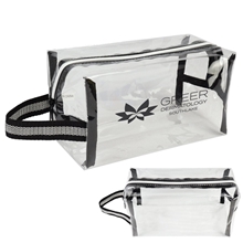 Soft TPU Toiletry Travel Bag w / Handle