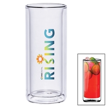 16 oz Double Walled Slim Tall Beverage Glass