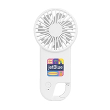 Breezy Hand Fan with Carabiner Clip