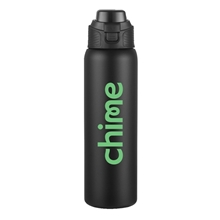 Rockford 28 oz Vacuum Bottle with Push up Lid Handle
