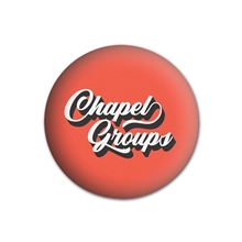 Matte Finish Button - 1.25 Diameter