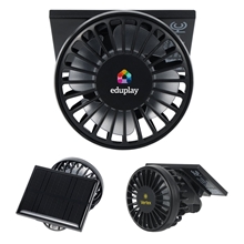 Cool Aid Solar - Powered Portable Fan With Clip