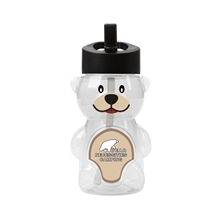 Cubbie rPET Bottle with Flip - Straw Lid - 20 oz