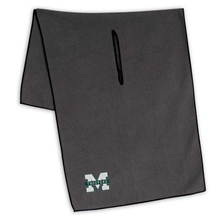 Grey Microfiber Waffle Towel - 19 x 41
