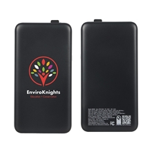 Cavalier 10000mAh 20W PD UL Listed Power Bank with Retractable Charging Cable