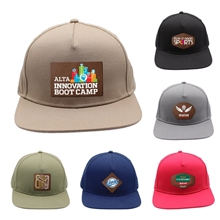 The 67 Snapback, Leather Patch - Full Color Digital