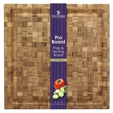 Pro Board Bamboo Carving and Cutting Board with Juice Groove