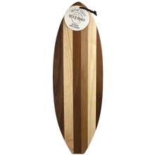 Rock Branch(R) Shiplap Series Surfboard Cutting Serving Board