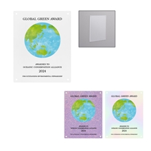 Acrylic Wall Plaque - 4 x 5