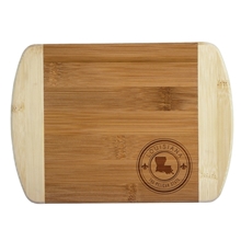 Louisiana State Stamp 2- Tone Bar Board