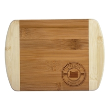 Oregon State Stamp 2- Tone Bar Board
