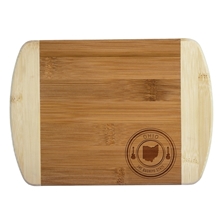 Ohio State Stamp 2- Tone Bar Board