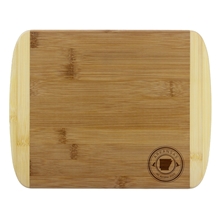 Arkansas State Stamp 2- Tone 11 Cutting Board