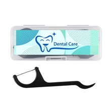 Flossie Charcoal Dental Floss Picks