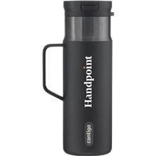 20 oz Contigo Snapseal Handle Stainless Steel Tumbler - Licorice Gunmetal