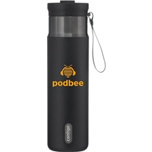 24 oz Contigo Dualsip Stainless Steel Bottle - Licorice Gunmetal