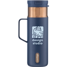 20 oz Contigo Snapseal Handle Stainless Steel Tumbler - Abyss Bronze