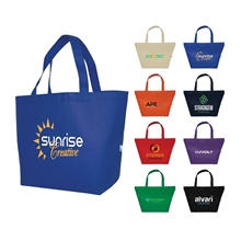 Naomi Non - Woven Recycled Gussetted Tote Bag