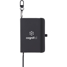 Mini Recycled Notebook with Clip
