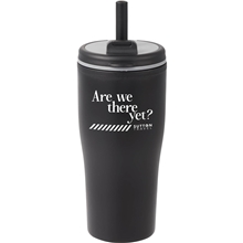 Tango 20 oz Double Wall Tumbler with Silicone Straw