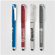 Islander Plastic Marbled Stylus Pen