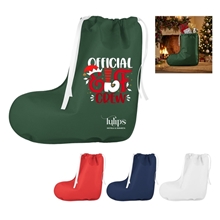 Stocking Shaped Non - Woven Gift Bag