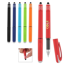 Spin Top Gel Pen with Stylus