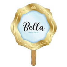 Mirror Hand Fan Full Color (1 Side)