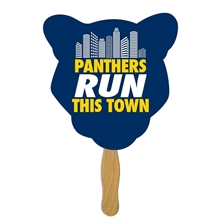 Cougar Hand Fan Full Color (1 Side)