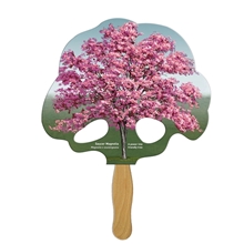 Tree Hand Fan Full Color (1 Side)
