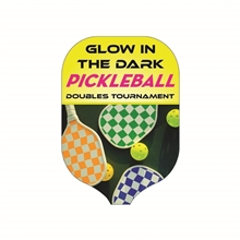 Pickleball Racquet Hand Fan Without a Stick