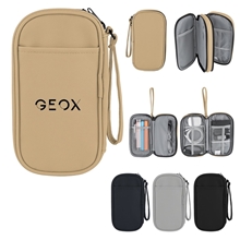 Leatherette Tandem Tech Travel Organizer