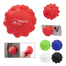 Push Pop Recycled Squeeze Ball Phone Stand
