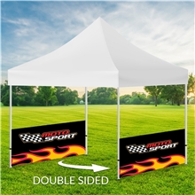 Half Walls for 10ft. Tent Full Color (PAIR) Double Sided Printed