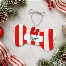Acrylic Dog Bone Ornament