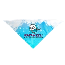 rPET Full Color Sublimated Pet Bandana - Small