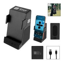 Magnetic rABS Charging Phone Holder Speaker