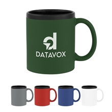 11 oz Smooth Rubberized Finish Mug