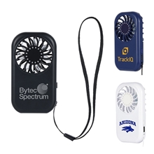 Squall Ultra Mini High - Speed Rechargeable Fan with Lanyard