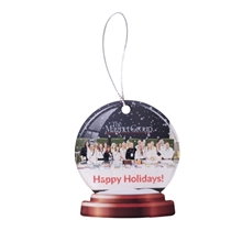 Snow Globe Acrylic Ornament