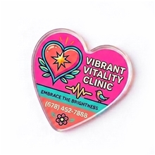 Heart Acrylic Magnet