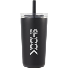 Nina 18 oz Leakproof Twist Lock Vacuum Tumbler with Straw