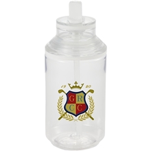 Zach 22 oz rPET Flip - Straw Sports Bottle
