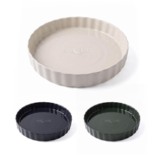 Sinclair Stoneware Pie Dish