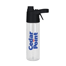 Spritzer 20 oz rPET Spray Water Bottle
