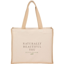 Sol Recycled Cotton Jute Shopper Tote