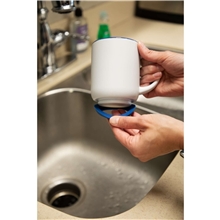 Isaac 14 oz Ceramic Mug with Rubber Bottom