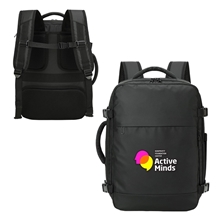 Seneca Hybrid 600D Water Resistant Ripstop Polyester Backpack Travel Carry - On
