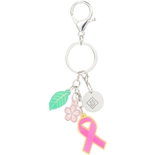 Breast Cancer Awareness 3- Charm Keychain